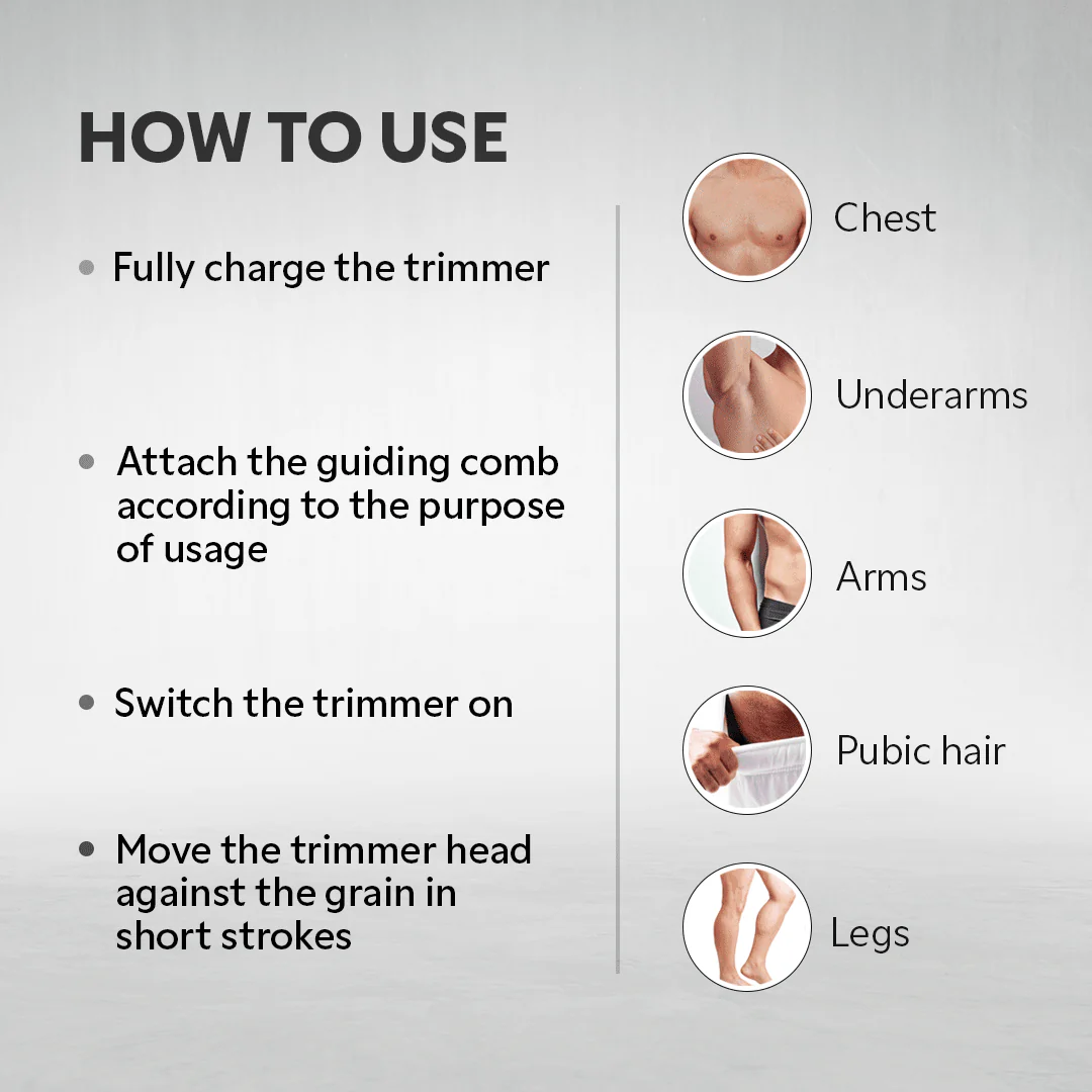 Zlade Ballistic PRO Full Body Trimmer + 2 Extra Blades - Image 5