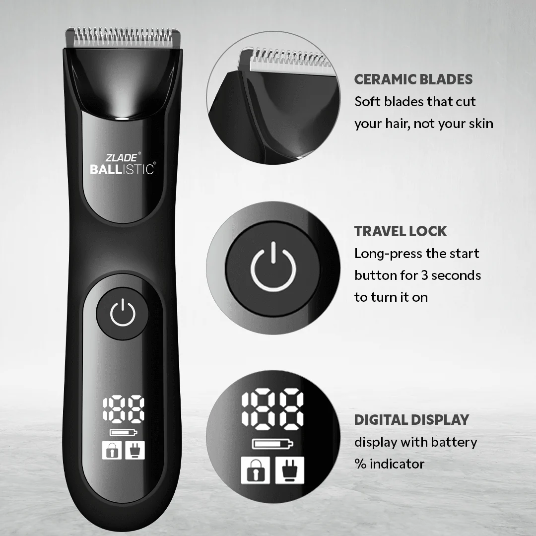 Zlade Ballistic PRO Full Body Trimmer + 2 Extra Blades - Image 6