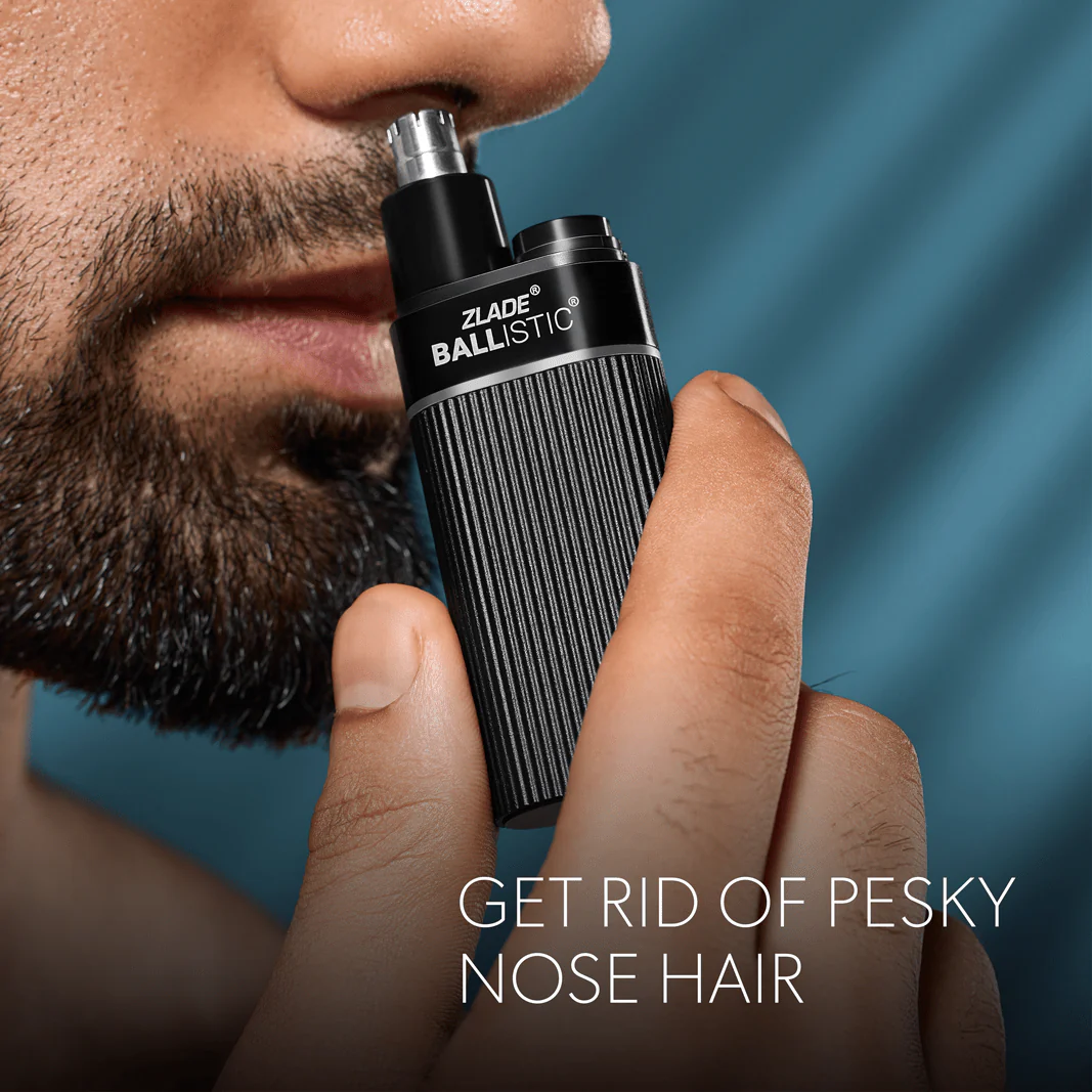 Zlade Ballistic Turbo Full-Body Trimmer + Nose & Ear Hair Trimmer Combo - Image 5