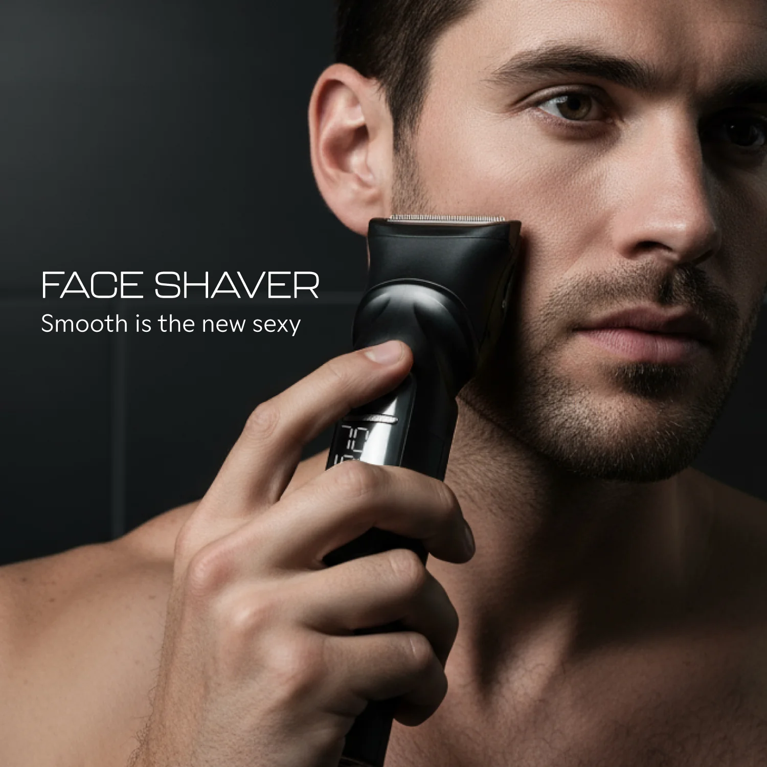 Zlade Jaws Alpha Rechargeable All-in-One Beard Trimmer | 4 Interchangeable Heads | 19+4 Length Settings | IPX-7 Waterproof - Image 3