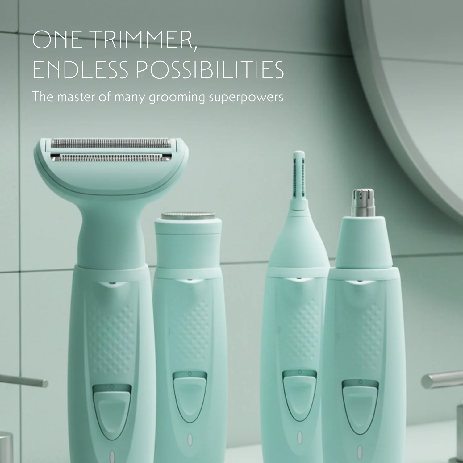 Zlade Summer Move All-in-One Trimmer for Women | Rechargeable Multigroomer - Image 9