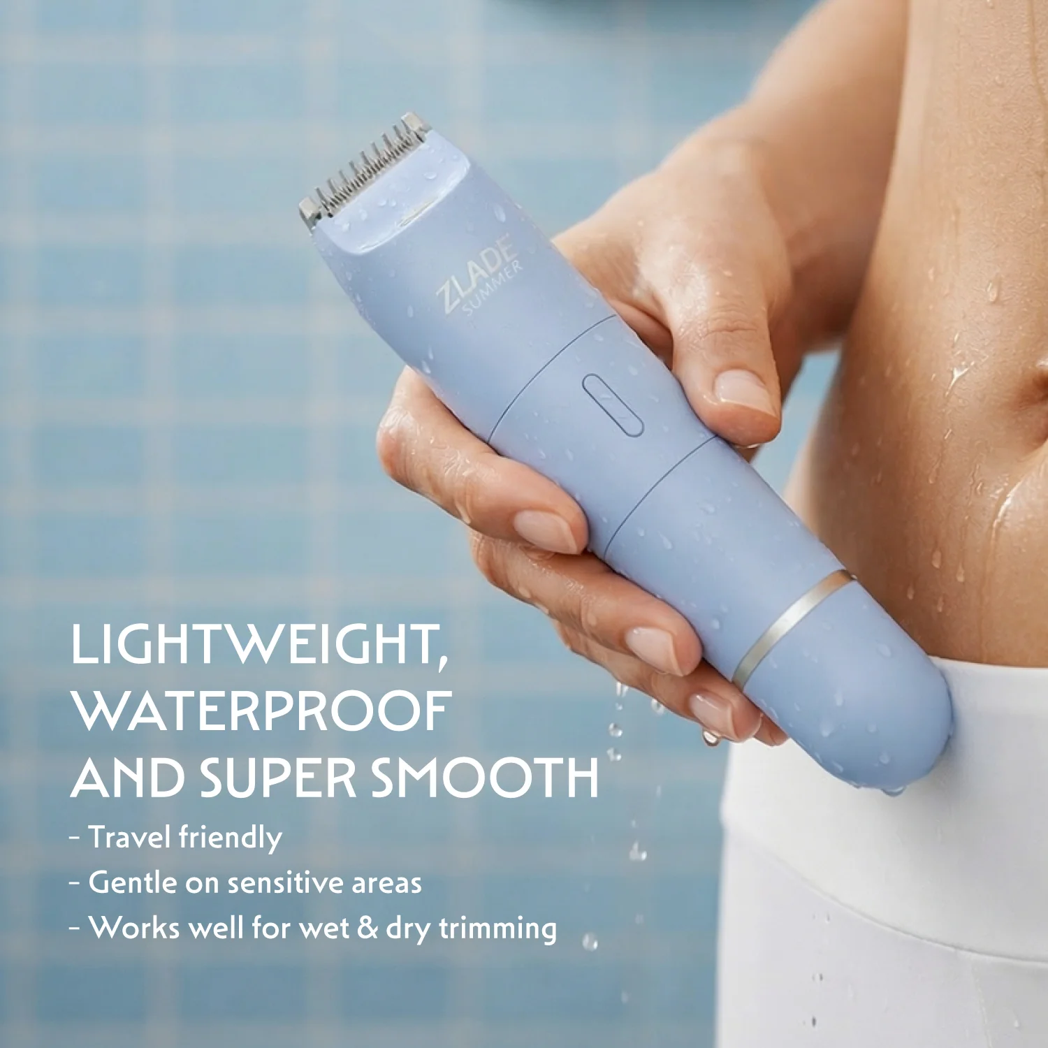 Zlade Summer Vacay | 2-in-1 Rechargeable Face Shaver and Body Trimmer for Women - Image 6